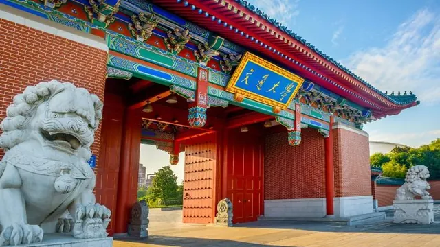 上海交通大学校门实景——一站式智慧通行标杆案例